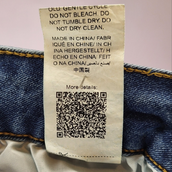 SHEIN High-Rise Flare Leg Denim Jeans size Petite Small/2P (see measurements) - Picture 7 of 7